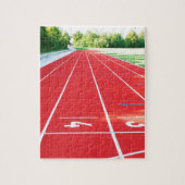 Loopbaan en veld legpuzzel (Verticaal)