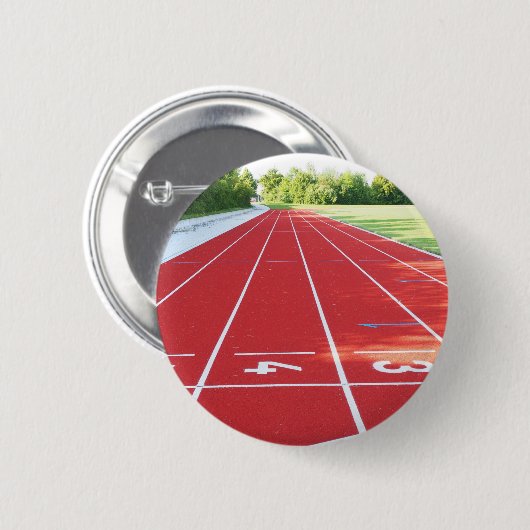 Loopbaan en veld ronde button 5,7 cm (Voorkant /achterkant)