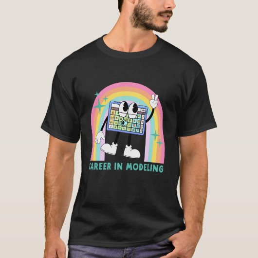 Loopbaan in Modelleren AAC Docent SLP SPED Communi T-shirt (Voorkant)