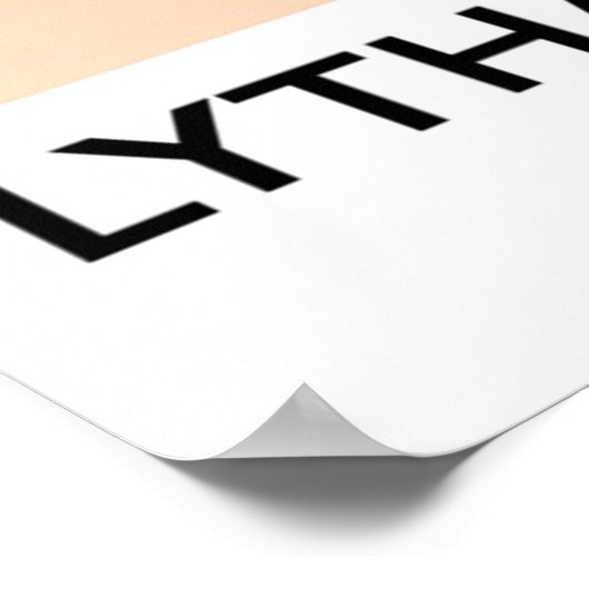 Loopbaan Lytham St Annes Lancashire Poster (Hoek)