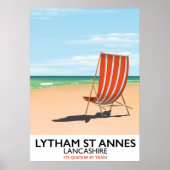 Loopbaan Lytham St Annes Lancashire Poster (Voorkant)