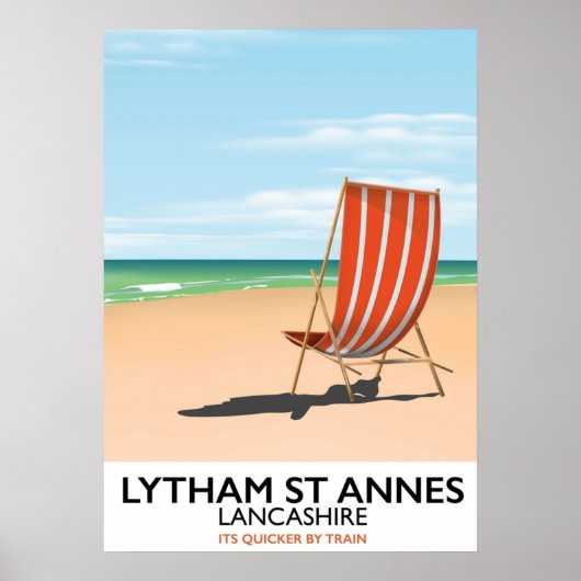 Loopbaan Lytham St Annes Lancashire Poster (Voorkant)