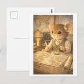Loopbaan Muis als Cartograaf Briefkaart (Voorkant / Achterkant)
