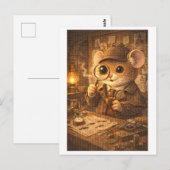 Loopbaan Muis als detective Briefkaart (Voorkant / Achterkant)