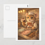 Loopbaan Muis als ijsverkoper Briefkaart (Voorkant / Achterkant)