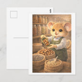 Loopbaan Muis als kruidenier Briefkaart (Voorkant / Achterkant)