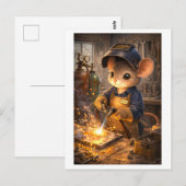 Loopbaan Muis als lasser Briefkaart (Voorkant / Achterkant)