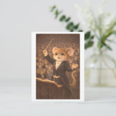 Loopbaan Muis als Orkestdirigent Briefkaart (Staand voorkant)