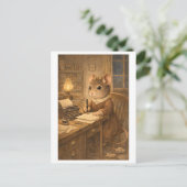 Loopbaan Muis als Schrijver/Auteur Briefkaart (Staand voorkant)