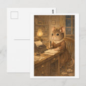 Loopbaan Muis als Schrijver/Auteur Briefkaart (Voorkant / Achterkant)