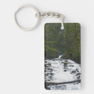 Loopbaan van de Herfsten van Bridal Veil, Oregon Sleutelhanger