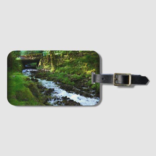 Loopbaan van Wahkeena-Herfsten, OF Bagagelabel (Voorkant (horizontaal))