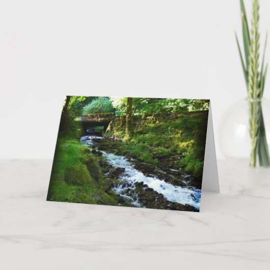 Loopbaan van Wahkeena-Herfsten, Oregon Kaart (Voorkant)