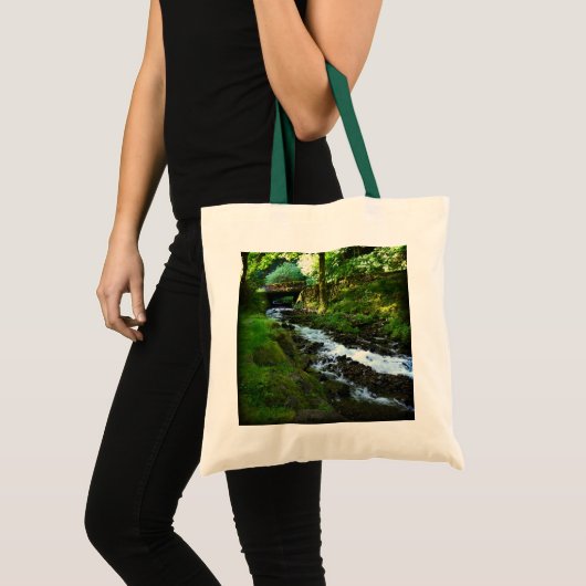 Loopbaan van Wahkeena-Herfsten, Oregon Tote Bag (Voorkant (product))