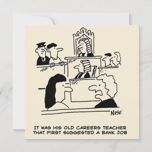 loopbaanadvies: Man eindigt bij de rechtbank Kaart (Voorkant)