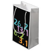 loopbaanafstanden met thema klein cadeauzakje (Achterkant Gekanteld)