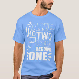 Loopbaar huwelijk van goedkope paren Citaat T-shirt