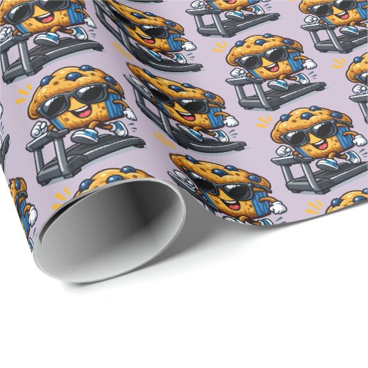 Loopband Muffin Cadeaupapier (Rol Hoek)