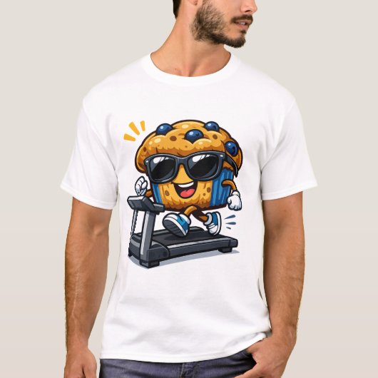 Loopband Muffin T-shirt (Voorkant)