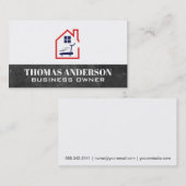 Loopband voor thuisgym visitekaartje (Voorkant / Achterkant)