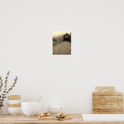 loopbrug nederland poster (Keuken)