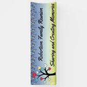 Loopende gezinshereniging spandoek (Verticaal)