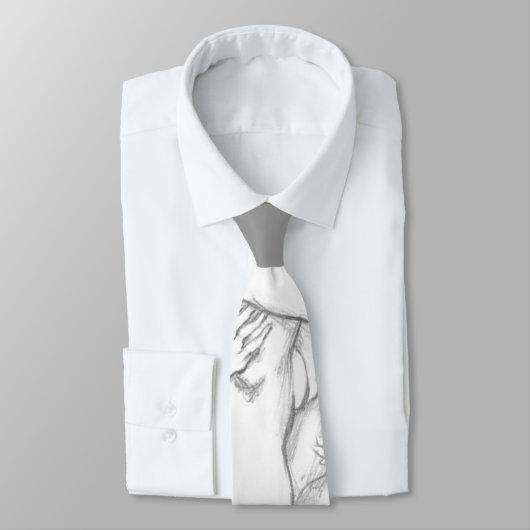 Loopende Stropdas True Love Art Necktie (Gebonden)