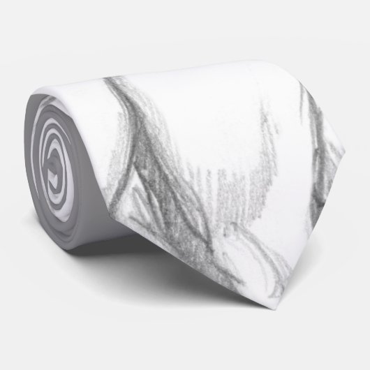 Loopende Stropdas True Love Art Necktie (Opgerold)