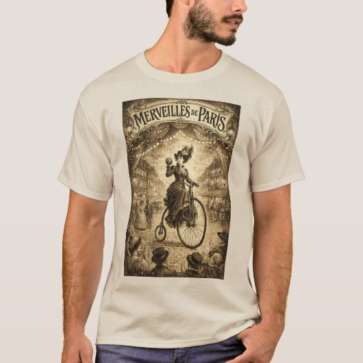 LOOPFIETS T-SHIRT (Voorkant)