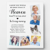 Loopgeheugen 6 Foto Heaven Wedding Memorial Fotoplaat (Voorkant)