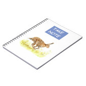 loophaas notitieboek (Linkerzijde)