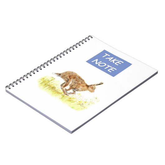 loophaas notitieboek (Linkerzijde)