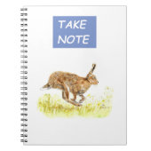 loophaas notitieboek (Voorkant)