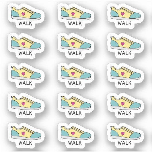 Loopherinnering Bujo Planner Journaling Sticker (Voorkant)