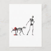 loophond briefkaart (Voorkant)