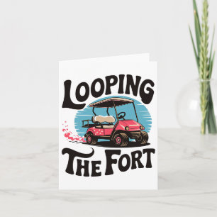 Looping The Fort Golf Cart Camping Grappige Vakant Kaart