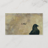 loopkraai visitekaartje (Achterkant)