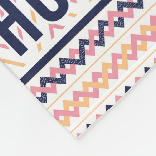 loopmeisje eet slaaplooppatroon Runner Pap Mam Tou Fleece Deken (Hoek)