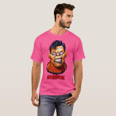 loopneus hoofdmeisje t-shirt (Voorkant volledig)
