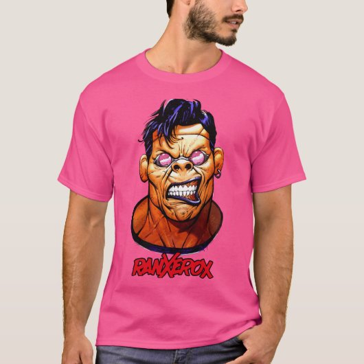 loopneus hoofdmeisje t-shirt (Voorkant)