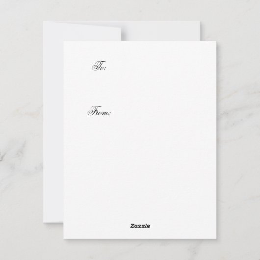 Looppaarden kinder valentijn feestdagenkaart (Achterkant)