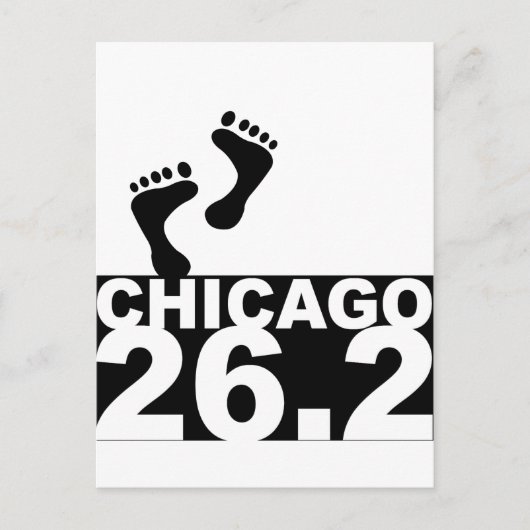 Looppas 26.2 briefkaart (Voorkant)