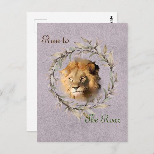 Looppas aan de Ontwerper van het Briefkaart van de (Voorkant / Achterkant)