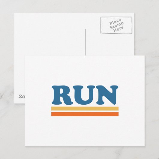 looppas briefkaart (Voorkant / Achterkant)