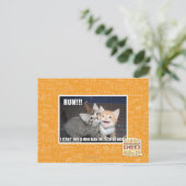 LOOPPAS!!! BRIEFKAART (Staand voorkant)
