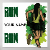 Looppas Lola - Running Inspritation Poster (Voorkant)