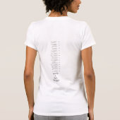 looppas met scalpels t-shirt (Achterkant)