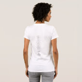 looppas met scalpels t-shirt (Achterkant volledig)