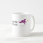 Looppas naar niet van de Mok van de logo (Voorkant rechts)