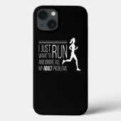 Looppas negeer volwassen problemen Case-Mate iPhone case (Achterkant)